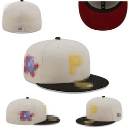 Designers Fitted Hat caps Mens Baseball Hats caps Black Colour Hip Hop Embroidery Adult Flat Peak for Men Women Full Closed L-6