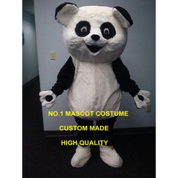 New Custom Plush Happy Mascot Costume Adult Anime Cosply Panda Theme MASCOTTE FANCY DRESS CARNIVAL KITS 1807 Mascot Costumes