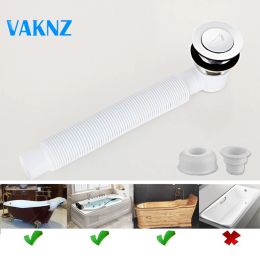 Bathtub Spring Up Drains Bath Shower Basin Sink Drain Philtre Strainer Waste Finished Drainer Bathroom Waste Finished