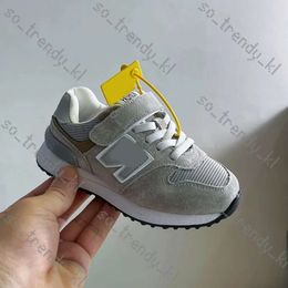 Newbalances Shoes Genuine Leather Sports Shoes For Girls 2024 New Spring Autumn Childrens Sneakers Boys Fashionable N-Shaped Kids Shoe Size 23-40 963