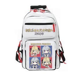 Genius Young Lady backpack Magical Revolution of the Reincarnated Princess daypack school bag Print rucksack Casual schoolbag Computer day pack