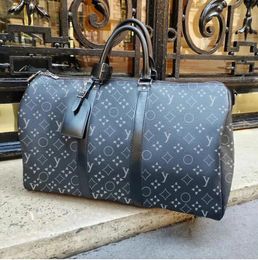 Fashion Luxury Designer Canvas Travel Bags Men Women Duffel Bag Travel Tote Large Capacity Carry On Luggage Bags Weekender Bag