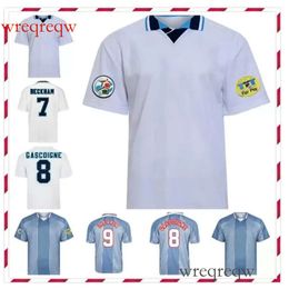 Retro 1995-97 Englands Soccer Jerseys Shearer Gascoigne Scholes Owen Fowler anaman Redknapp Vintage Shirt Classic Kit