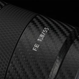 55 1.8 Decal Skin Vinyl Wrap Film Lens Body Protective Sticker Protector Coat SEL55F18Z For Sony FE 55mm F1.8 ZA F/1.8 551.8