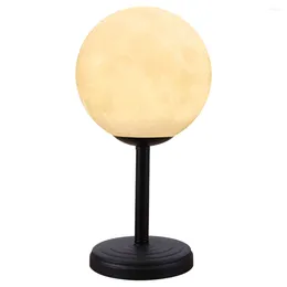 Night Lights 3D Modern Bedroom Lamp With 33 Lighting Modes Moon Nightstand Rechargeable Light For Home Decor