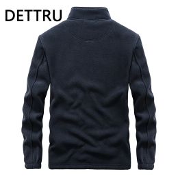 5xl Herren Winter Fleece Jacke dick warmes Softshell Outwear Frühling Casual Army Parka Mantel Männer Bomberjacke Männer