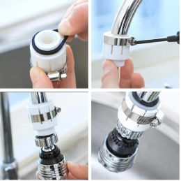Kitchen Faucet Aerator 2 Modes 360 Degree adjustable Water Philtre Diffuser Water Saving Nozzle Faucet Connector Shower Transver
