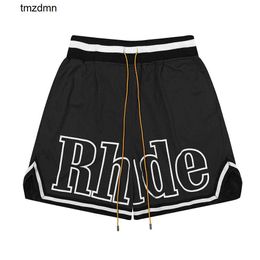 Rhude Shorts Men Short Designer Shorts Summer Drying Short High Quality Oversized Rhude Basketball Shorts Beach Sportswear Mens Rhude Tracksuit Shorts 9087