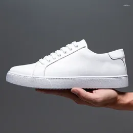 Casual Shoes Extra Large Men's Trendy Board British Style Polishing Soft Sole Small White For Men 2024 Spring