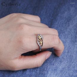 Cluster Rings Mom For Women Crystal I Love Forever Ring Mother's Day Gift Jewellery Shiny Carving Family Kids