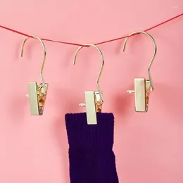 Hangers Metal Clothes Pegs Laundry Drying Hanger Pins Bathroom Hat Socks Towels Hanging Clips Household Storage Hooks Organizer