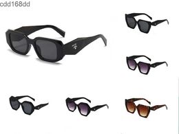 Sunglasses 2023 Designer Sunglasses Classic Eyeglasses Goggle Outdoor Beach Sun Glasses For Man Woman Mix Colour Optional Triangular signaturewith original box