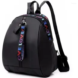 School Bags Korean Style Women Small Backpack Oxford Shoulder Bag For Teenage Girls Multi-Function Bagpack Female Phone Pouch