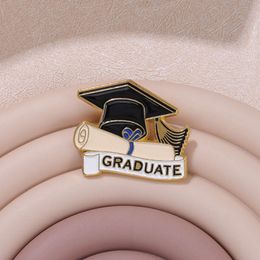 New Season Bachelor Student Graduation Book Hat Pin Accessories Small Gift Jewellery Metal Bracelet