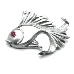 Brooches MITTO DESIGNED FASHION JEWELRIES AND ACCESSORIES CASTED BIG FISH VINTAGE DRESS BROOCH
