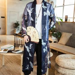 Ethnic Clothing Traditional Chinese For Men Online Store Kimono Cardigan Casual Outwears Holiday TA264