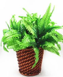 Artificial Flower Leaves Plants Pretty Fake Lifelike Plastic Persian Grass Lysimachia Fern floral decoration 1817240