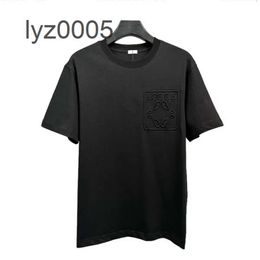 Designer Men's American Hot Selling Summer T-shirt Season New Daily Casual Letter Printed Pure Cotton Top UK32
