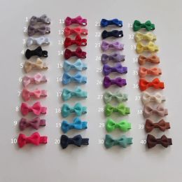 40 PCS Cute Hair Clips Bow Boutique Baby Girls Mini bows Hairbow Alligator Clips Barrettes Hairpins Hairgrips Hair Accessories