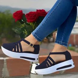 Sandals Wedge Shoes Casual Womail S Solid for Women Heels Shoe Buckle Strap Office Formalgs Heel Formalg 377 v ol ad5 id hoe trap