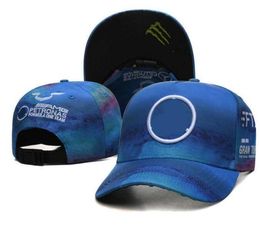 F1 Team Racing Cap 2024 Formula 1 Driver Benz Baseball Caps Motorsport Fashion Brand Mens Curved Brim Sun Hat a0