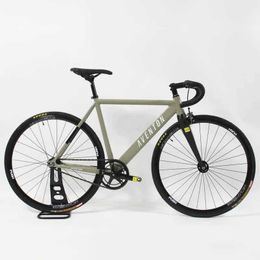 Bikes Aventon Cordoba fixed gear bicycle single speed track fixed bicycle 700C Aluminium frame carbon fork with 48T crank V brake Q240523