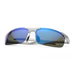 2023 New design Polarised Men's sunglasses Polarised night sight eyeglasses car driving sun glasses men outdoor sports for fishing 2362