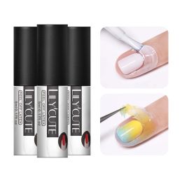 Lilycute 5 ml Resistente al freddo peel off nastro liquido Nail art wild gel gel odore senza odore bordo per la pelle protettore per la nail art per nail art