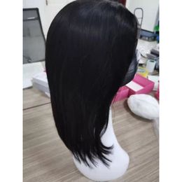 Malaysian Human Hair 4X4 Lace Front Wig Bob Hair Virgin Hair Natural Colour Bob Wigs 10-18inch Xmpht