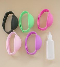 Silicone Hand Sanitizer Storage Bracelet Disposable Personal Protection Portable Multicolor Silicone Hand Sanitizer Spray Bottle 3036264