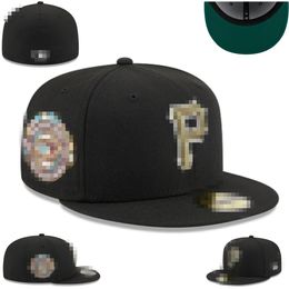 Designers Fitted Hat caps Mens Baseball Hats caps Black Color Hip Hop Embroidery Adult Flat Peak for Men Women Full Closed L-5