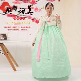 Ethnic Clothing Traditional Women's Korean Costume Ancient Court Dance Wedding Stage Po