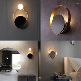 Wall Lamp Post Originality Personality Light Luxurious A Living Room Designer Arts Bedroom Bedside Model House