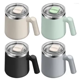 Mugs Water Tumbler With Handle Stainless Bottle Slim Modern Thermal Flask For Coffee Milk Keep Warm Cool Mug