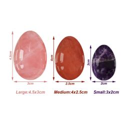 16 Types Yoni Egg Natural Jade Eggs Kegel Exercise Women Pelvic Floor Muscle Training Tightening Vaginal Massage Crystal Ball