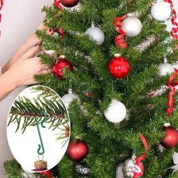 Christmas Decorations Ornament S Shaped Hooks Plastic Hook Xmas Tree Balls Pendant Hanging Holders For Home Year Party Decor Wholesale