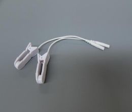 20pcs Ear Clip Electrodes CLAMP ELECTRODE WIRE LEAD CABLES for TENS 3000 TENS 7000 Digital Massagers Earclips9068566