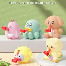 Decompression Toy Childrens creative squeezing spitting tongue soft plastic animal toys cartoon cute small animals squeezing sound pinchi