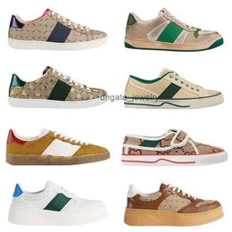 Casual Shoes designer shoes mens womens loafers Brown black white Green Gum Grey Orange mens trainers sports sneakers platform Tennis shoes