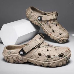 Casual Shoes Summer Beach Slippers Men 2024 Clogs For Outdoor Slide Sandals Man Garden Male