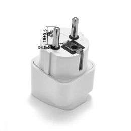 Universal EU Plug Adapter International AU UK US To EU Euro Travel Adapter European Electrical Plug Converter Power Socket