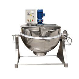 Electrically heated tilting steam sandwich pot School canteen porridge pot Soy milk heating pan Ultra-large capacity Factory direct sales Volume discount