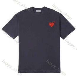 Designer Mens T Shirt y3 t shirt for Man tee shirt men women sweatshirt yohji X human made love heart print round neck pullover tees oversize cotton mens tshirt 505