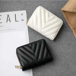 Purse Hot Korean Card Holders Leather High Quality Coin Purses Girls Fashion Id Holder Card Wallet Leather Card Holder for Women Y240524