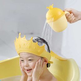 3PCS Baby Children Shampoo Soft Cap Adjustable Hair Wash Hat for Kids Ear Protection Bathing Shower Protect Head Cover