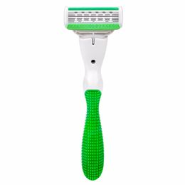 Qshave Groene Serie Blade Dame Gepersonaliseerde Scheren Scheermes X5 Usa Blade Vrouwen Scheermesje, 4 / 8 /16 Cartridges