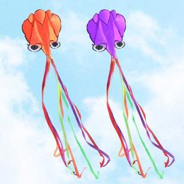 Kite Accessories kite 3D Octopus Kite with Long Colourful Tail for Adults with Long Tail Long-Perfect for Beach or Park by kite T240521