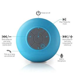 Portable Speakers Portable speaker wireless waterproof shower speaker suitable for mobile phones Bluetooth compatible hands-free car speaker S24524021