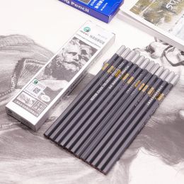 Maries Black Sketch Pencil Professional Drawing Pencil HB 2H B 2B 3B 4B 5B 6B 7B 8B 10B 12B 14B Art Stationery Supplies