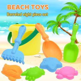 Sand Play Water Fun Sand Play Water Fun Baby Whip Beach Sand Toy Beach Bucket Toy Set and Shovel Loose Childrens Plastic WX5.22